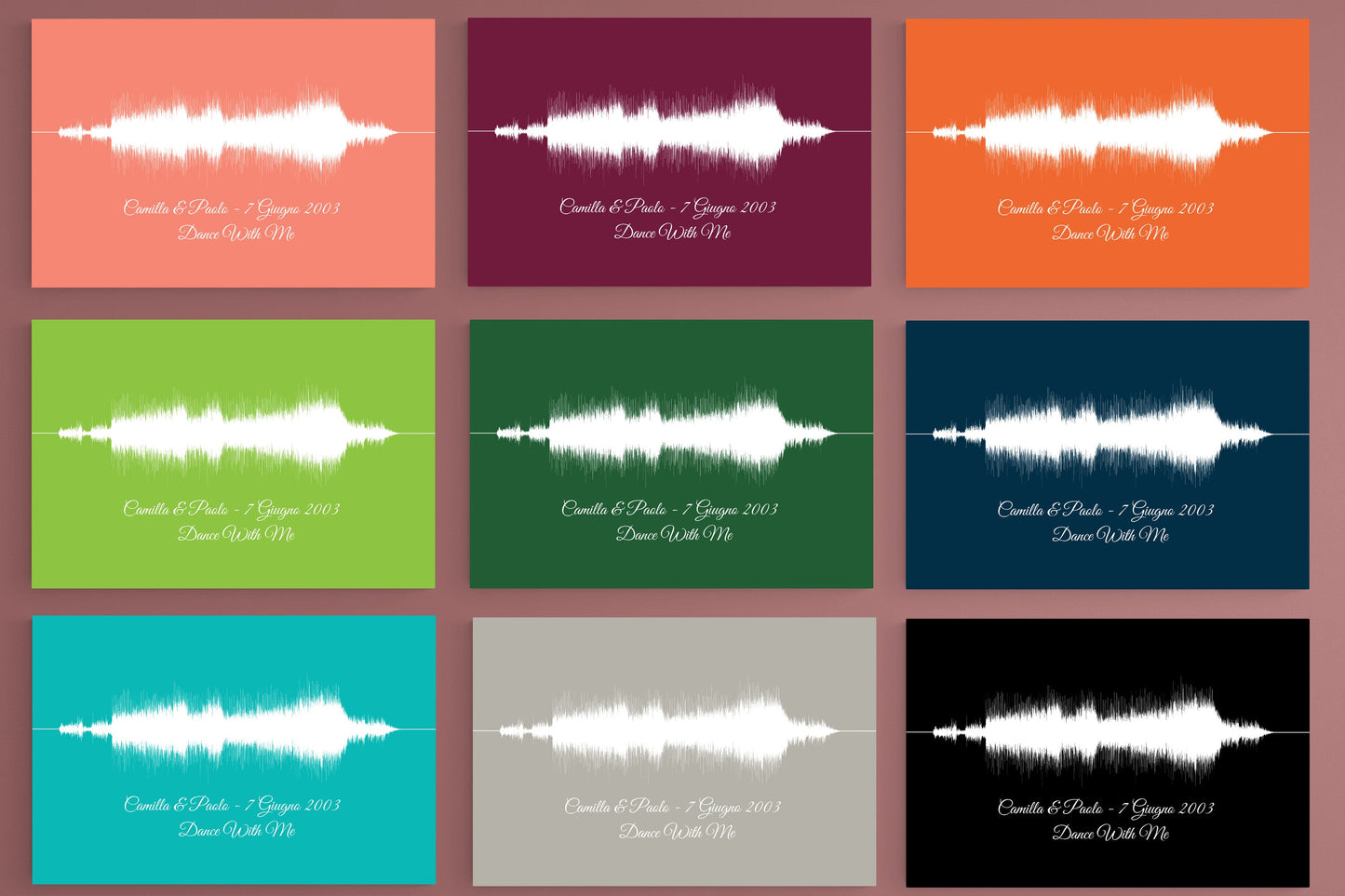 Tela Soundecor - Messaggio per Papà