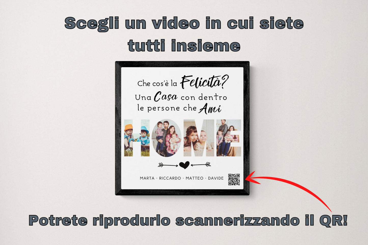 Quadretto Home Spiegazione